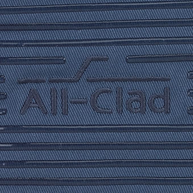 All-Clad Premium Pot Holder & Hot Pad: Heat Resistant to 500 Degrees - 100% Cotton, 10"x6.25" Hot Pad for Kitchen and Barbeque, 4-Pack, Indigo