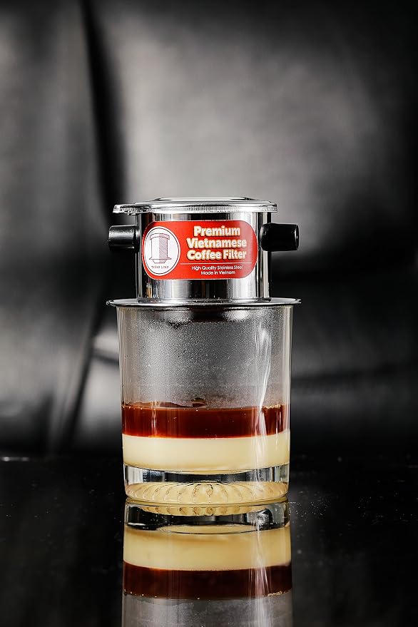 Set of 2 Vietnamese Coffee Filters, No Paper, Reusable. Easy Clean. 4 Ounce 2 Pack