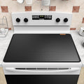 Fireproof Glass Stove Top Cover, 29.5" Thickened Heat-Resistant Mat | 4-Layer Safe Material, Flame Retardant, Waterproof, Flat Stove Protector for Cats, Kitchen Induction Protector