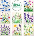 Lucomb Sedish Dishcloth (8 Pack-Flowers Plants)