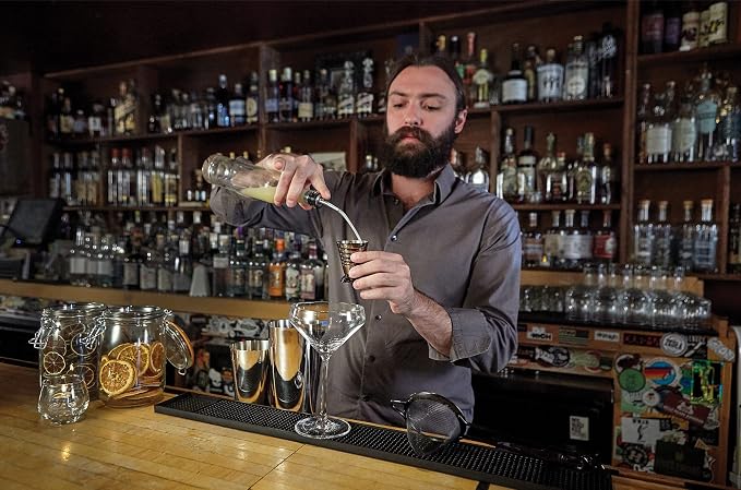 Barfly Bar Measuring Cup, 2.5 oz., Gun Metal Black