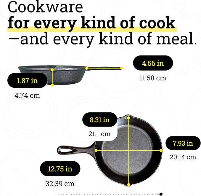 Lodge FBA_ Cast Iron, 8-Inch