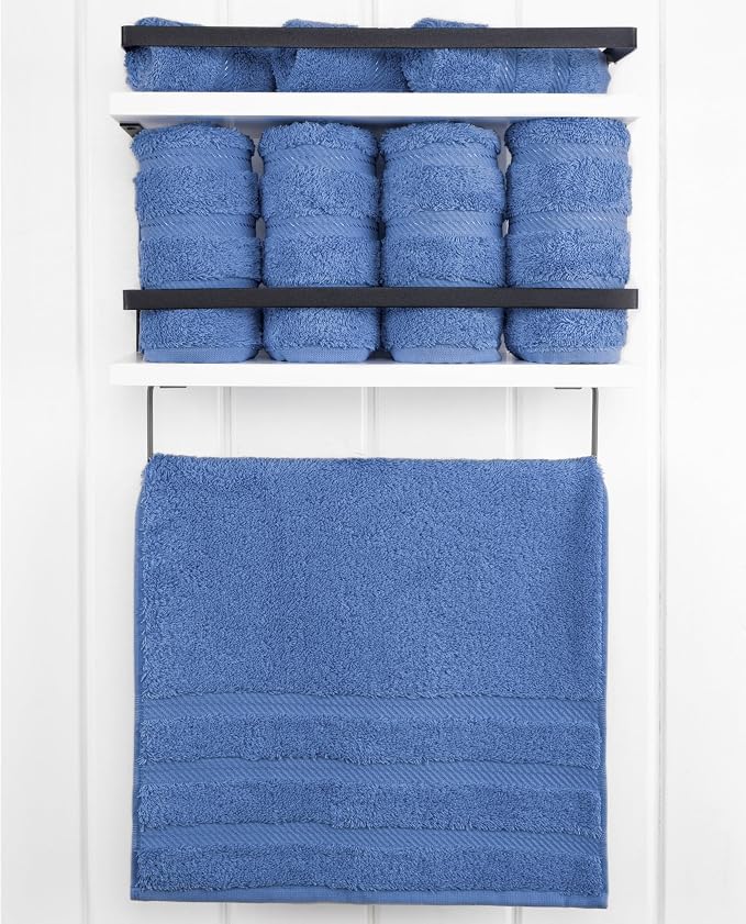 American Soft Linen 100% Cotton Luxury Turkish Towels, 4 PC Hand Towel Set | Soft Absorbent Quick Dry OEKO Tex Standard 100 Certificated Durable Machine Washable Premium Hotel Quality