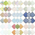 6 Pack Pot Holders 100% Cotton Heat Resistant Potholder, Machine Washable Pot Holder, Hot Pads, Table Pads for Cooking Baking (Random Style)