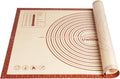 UWILLION Silicone Pastry Mat 36 x 24 Inch Extra Large Baking Mat with Measurement for Counter Dough, Rolling, Fondant, Pie Crust