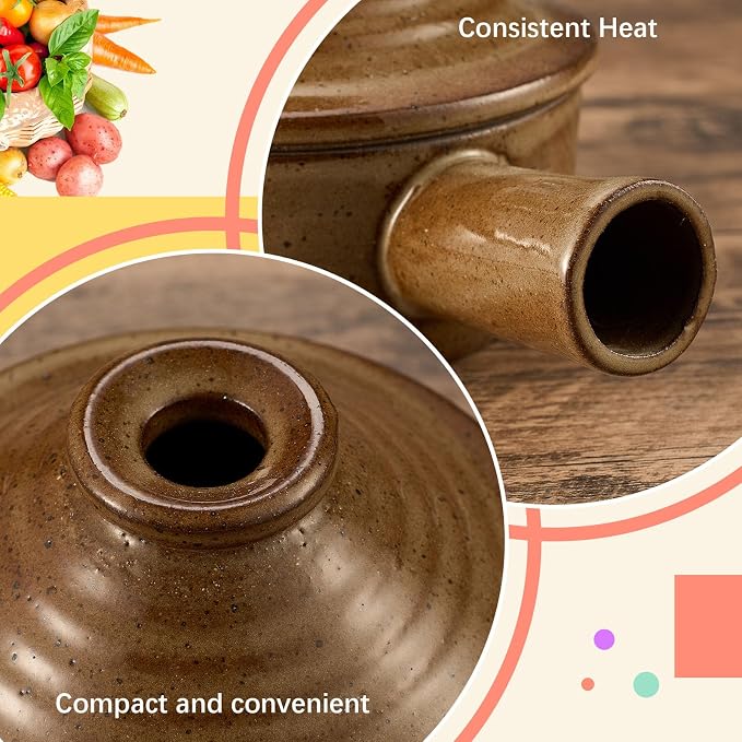 1 Pack Egg Cooker Egg Microwave Cooker with Lid and Hollow Hand Ceramic Microwave Poacher for Household Use and Food Preparation