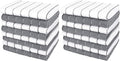 AIDEA Kitchen Towels, Absorbent Dish Cloth for Kitchen, Soft Dish Towels for Home, Multi-Purpose Cloths for Household Cleaning and Drying-8PK, 12”x12” (Pack of 2)