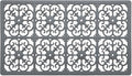 GASARÉ, Extra Large, Thick, Silicone Trivet for Hot Dishes, Pots, and Pans, Heat Resistant Mat for Countertop, Hot Pad for Kitchen, Easy to Clean, 21 x 12 x 3/8 Inches, Gray