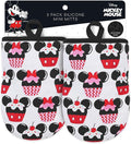 Disney Mickey & Minnie Mini Oven Mitts, 2-Pack, Heat Resistant 450F | Compact 5.5"x7.5" pot holders for kitchen, printed silicone offers non-slip grip, ambidextrous, hand wash or spot clean