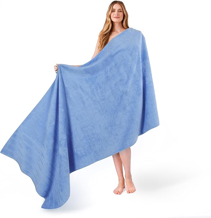 American Soft Linen 100% Cotton Luxury Turkish Towels, 35x70 XL Bath Sheet | Soft Absorbent Quick Dry OEKO Tex Standard 100 Certificated Durable Machine Washable Premium Hotel Quality