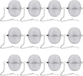 12 Pack Stainless Steel Tea Balls for Loose Tea, Mesh Ball Infuser | Extended Chain Hooks for Easy Removal, 304 stainless, Fine Mesh Filters for Spices and Seasonings