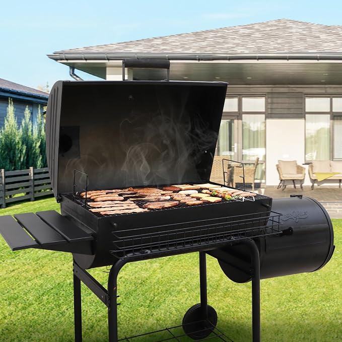 Adjustable Ash Pan for Chargriller Charbroil Grill Charcoal Tray Metal Ash Drip Trays Catcher 23.62" to 35.43" 1224 1324 2121 Fire Grate for Oklahoma Joe Royal Gourmet Replacement Parts