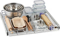 HOLDN’ STORAGE Pull Out Cabinet Organizer, Heavy Duty Caddy w/Lifetime Limited Warranty -20”W x 21”D - Requires At Least 21-1/4” Cabinet Opening, Steel Metal Cabinet Drawers Slide Out, Chrome | Heavy-Duty Caddy, Lifetime Limited Warranty, Steel Metal C...