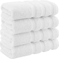 American Soft Linen 100% Cotton Luxury Turkish Towels, 4 PC Hand Towel Set | Soft Absorbent Quick Dry OEKO Tex Standard 100 Certificated Durable Machine Washable Premium Hotel Quality