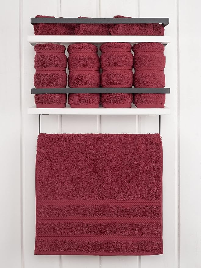 American Soft Linen 100% Cotton Luxury Turkish Towels, 4 PC Hand Towel Set | Soft Absorbent Quick Dry OEKO Tex Standard 100 Certificated Durable Machine Washable Premium Hotel Quality