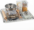 HOLDN’ STORAGE Pull Out Cabinet Organizer, 26”W x 21”D Cabinet Drawer | Heavy-Duty Caddy, Lifetime Limited Warranty, Steel Metal Cabinet Drawers, Chrome, Requires At Least 27-1/4” Cabinet Opening