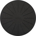 Induction Cooktop Mat - Silicone Fiberglass Scratch Protector - for Magnetic Stove - Non Slip Pads to Prevent Pots from Sliding During Cooking_ Black (7.8inches)