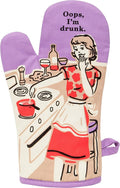 Blue Q Oven Mitts - Cute Kitchen Accessories & Kitchen Gifts - I'm Drunk | Cute Oven Mitts with unique artwork, Super-Insulatted Quilting, Easy care maintenance, Kitchen gifts for women and home cooks