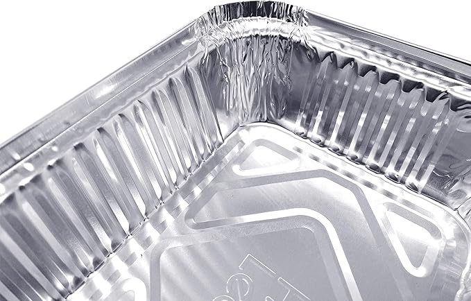 20 Pack - Drip Pans Compatible with Napoleon BBQ Grills 62007 Grease Tray Prestige I, Prestige II, Prestige V, Prestige PRO, Rogue, Mirage, and Ultra Chef l Disposable Aluminum Foil Replacement