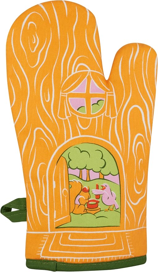 Blue Q Oven Mitts - Cute Kitchen Accessories & Kitchen Gifts - Wine Sauce | Cute Oven Mitts with unique artwork, Super-Insulatted Quilting, Easy care maintenance, Kitchen gifts for women and home cooks