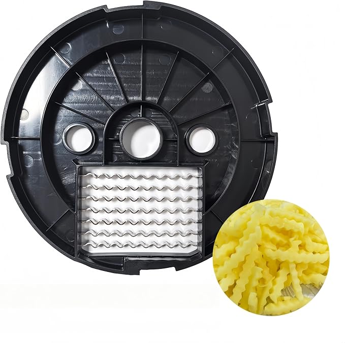 Replacement Blades & Discs for 4-in-1 K8600/K8600B Electric Vegetable Slicer (9mm Striping Disc)