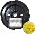 Replacement Blades & Discs for 4-in-1 K8600/K8600B Electric Vegetable Slicer (9mm Striping Disc)