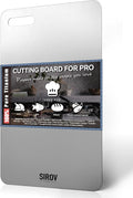 Katori Titanium Cutting Board, 100% Pure Titanium Cutting Boards For Kitchen, Best Non Toxic chopping board, Dishwasher safe, Hygiene and Durability for Meat, Fruit, and Vegetables (12.7L*8W)