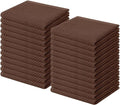 Homaxy 100% Cotton Waffle Weave Kitchen Dish Cloths 24-Pack, Coffee | 12 x 12 Inches, Ultra Soft Absorbent Dish Towels, Quick Drying Dish Rags with Hanging Loop