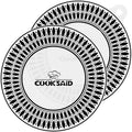 Cook's Aid Silicone Induction Cooktop Protector Cover Mat 9.5" (Magnetic) | 230°C (450℉) Heat-Resistant Induction Stove Protector | Multifunctional Silicone Mats (Logo CK)