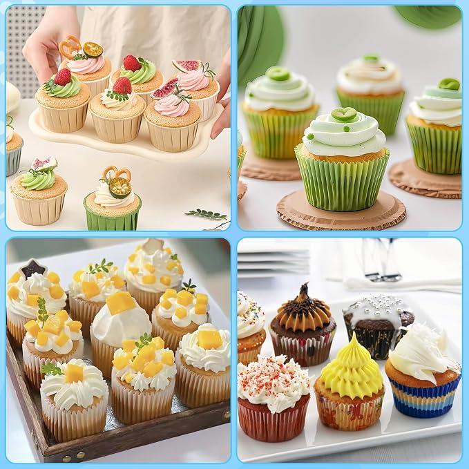 Large Piping Tips Set,Reusable Stainless Steel Icing Nozzles Kit | Cake Decorating Tips Set,Cake Decorating Tools, Frosting Icing Tips for DIY Pastry Dough, Cookie,Cupcake,Cake(1M 2D 2F 6B 2A)