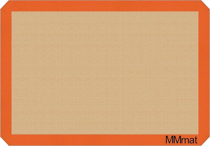 Best German Silicone Baking Mat, 3/4 Sheet Baking Mat for Oven | Non Slip Silicone Baking Sheet, Non Stick Reusable, BPA Free, PFOA Free, Non-toxic, Dishwasher Safe