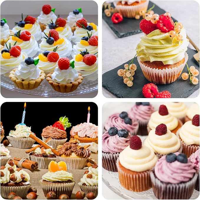 24pcs Reusable Piping Bags and Tips Set, with Couplers and Frosting Bags Ties for Cookie Icing Cakes Cupcakes