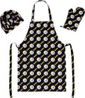Northwest NFL unisex-adult 3-piece Apron, Oven Mitt and Chef Hat Set