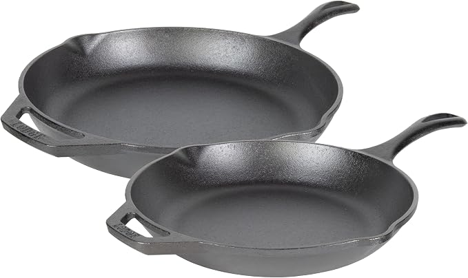 Lodge Chef Collection 2pc Set (10" & 12" Skillet)