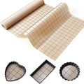 Silicone Baking Mat Roll 16IN*5FT Free Cutting, Non-Slip Pastry Mat, Non-Stick Reusable Air Fryer Liner, Oven Liners, Counter Mat, Freeze Dryer Mat, Easily Cut to Size Fit All Ovens Pans Tins Dishes