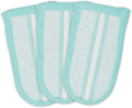 DII Double Strip Chef Kitchen Cooking & Baking Collection, Pan Handle Set, 6x3, Aqua, 3 Piece