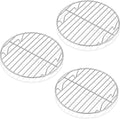 Herogo 3 Pack Steaming Cooling Racks, 7.6 inch Round Baking Canning Racks
