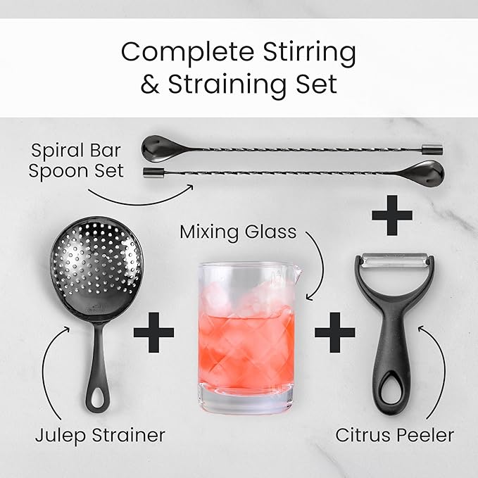 A Bar Above Citrus Peeler, Stainless Steel Fruit Peeler, Silver Finish | Comfortable Grip Peeling Tool, For Oranges, Lemons, Limes, Cocktail Twist Garnish, Kitchen Essential, Bar Tool, Bar Favorite