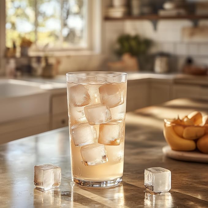 Ice Cube Tray with Lids, Small Silicone Molds for Cocktails & Drinks | BPA Free Silicone, Flexible Easy Release, Set of 2, Lids Included, for Beverages Coffee & Craft Cocktails
