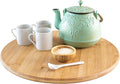 TB Home 14 Inch Bamboo Lazy Susan Turntable for Kitchen & Table Top | Keep spices, sauces, condiments, and seasonings within reach. Sized for kitchen cabinets, pantries, counters, and table tops.