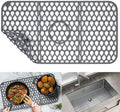 Silicone Sink Protector for Kitchen Sink – Extra Large 26" x 14" Kitchen Sink Mat for Bottom of Sink – Heat-Resistant, Dishwasher-Safe, Non-Slip Sink Grid & Accessories, Flexible Sink Cover