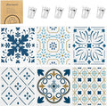 6 Pack Swedish Dishcloths for Kitchen,Swedish Rags Dish Towels with Clips | Reusable Paper Towels Washable Absorbent Cellulose Sponge Cloths for Countertop Dishes Sink Kitchen
