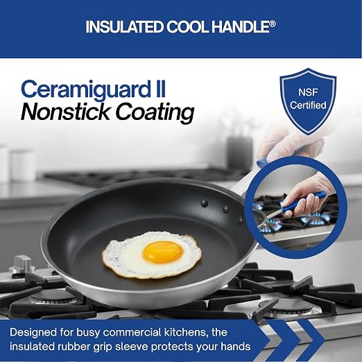 Vollrath 12" Wear-Ever® CeramiGuard II Fry Pan w/ Handle