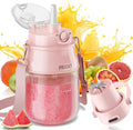Portable Blender, Prasky Personal Blenders for Shakes and Smoothies with 27oz Cup, Lid and Shoulder Strap, Type-C USB Rechargeable, Personal Size Blenders BPA-free for Travel/Kitchen (Light Pink) | Personal Size Blenders for Shakes and Smoothies with 2...