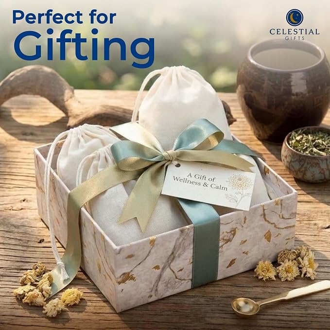 Celestial Gifts 5x7 Muslin Bags, 50 Pcs, 100% Cotton Drawstring Bags | Made in USA, Natural Hem & Drawstring, For Party Favors, Parts, Cowboy Coffee & More, Small Tea, Spice, Herb & Soap Bags