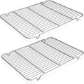 Homikit 2 Pack Cooling Racks, 18.9 * 12.6 Inch XL Stainless Steel Baking Rack for Cooking | X-Large Roasting Grilling Rack Set for Bacon Bread Cookie, Oven Wire Rack Fit Large Sheet Pan, Heavy Duty & Dishwasher Safe