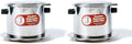 Set of 2 Vietnamese Traditional Coffee Phin Filter. Restaurant Quality Coffee- 15 Ounce