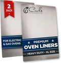 Cooks Innovations Non-Stick Oven Liner 2 Pack BPA-Free Heat Resistant Mat | Convection, Electric, Gas & Microwave Ovens | PFOA Free | Baking Mat