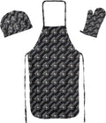 Northwest NFL unisex-adult 3-piece Apron, Oven Mitt and Chef Hat Set