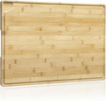 GarveeHome 24 x 16 in Bamboo Cutting Board, Large Kitchen Chopping Board with Juicy Groove, Wooden Butcher Block Cutting Board Perfect for Meat, Cheese, Vegetables, Fruits